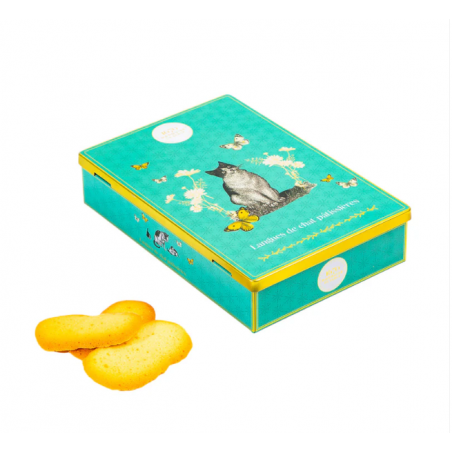 Boites de langues de chat pâtissières